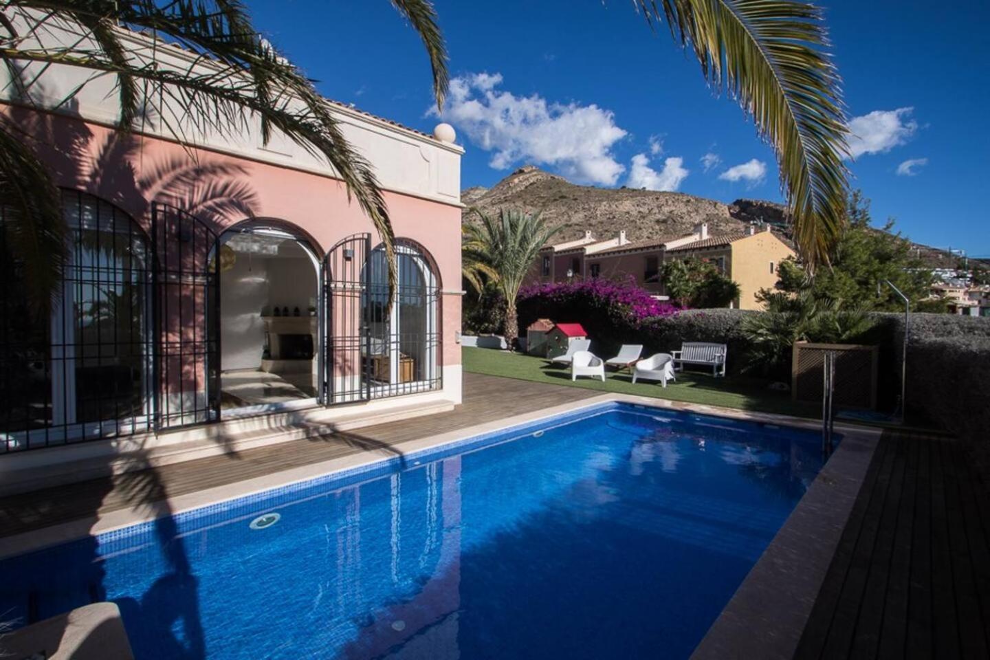 Asia Gardens Villa With Private Pool In Benidorm Cala de Finestrat Exterior photo